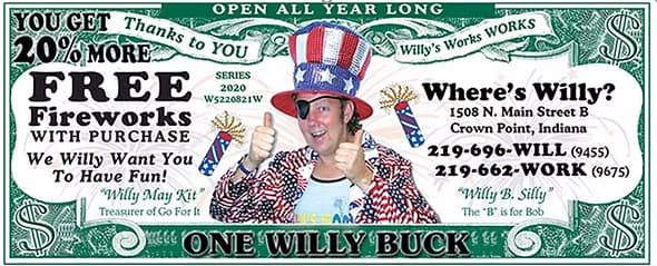 Willy Buck coupon