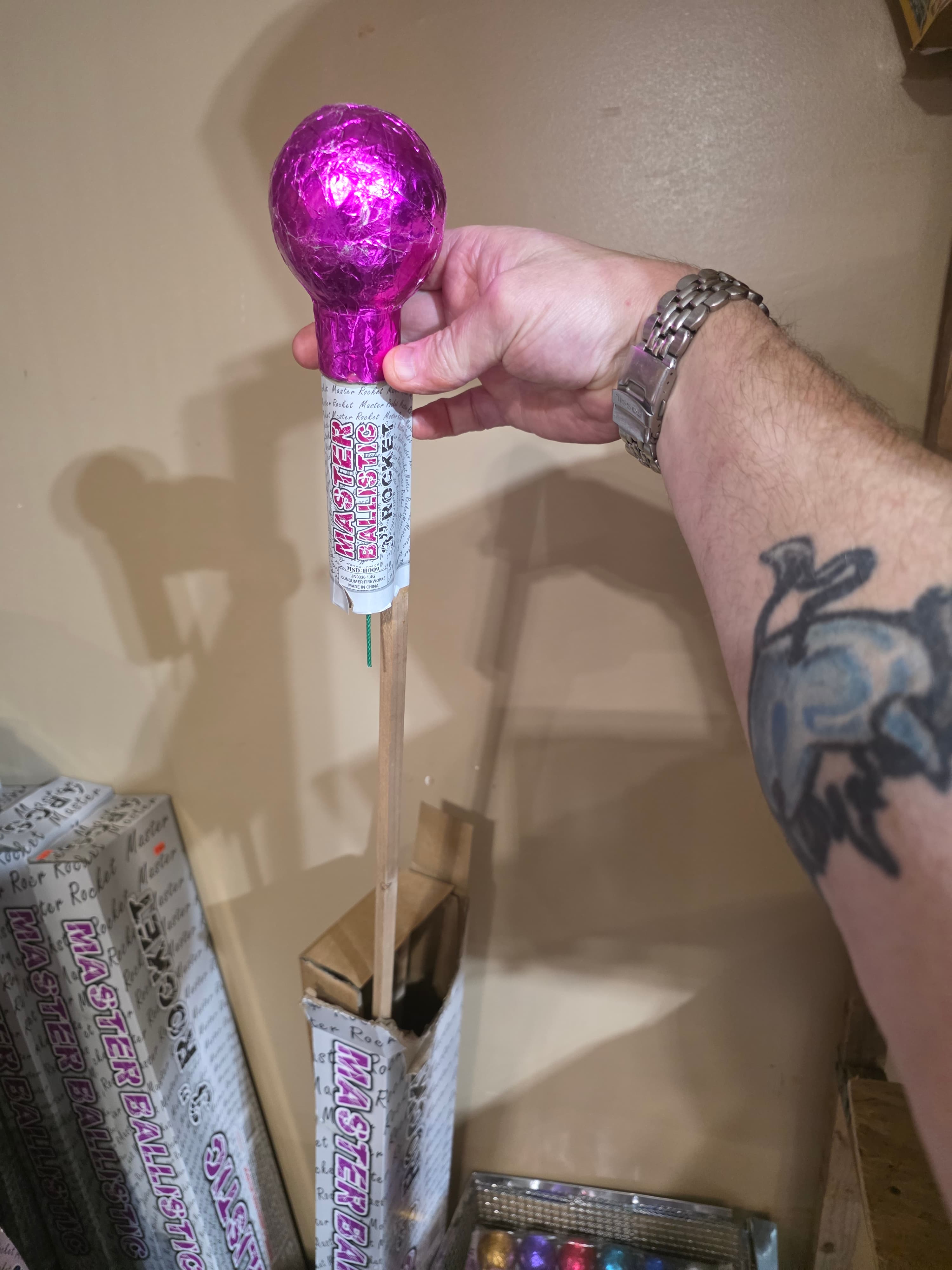 Master Balistic 3 inch rocket