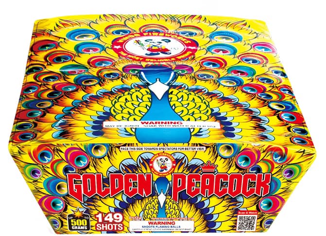Golden Peacock