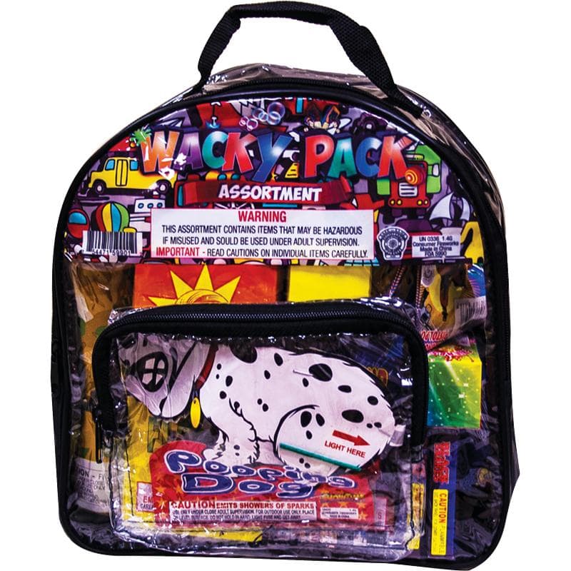 Willy Wacky Pack-(black backpack)
